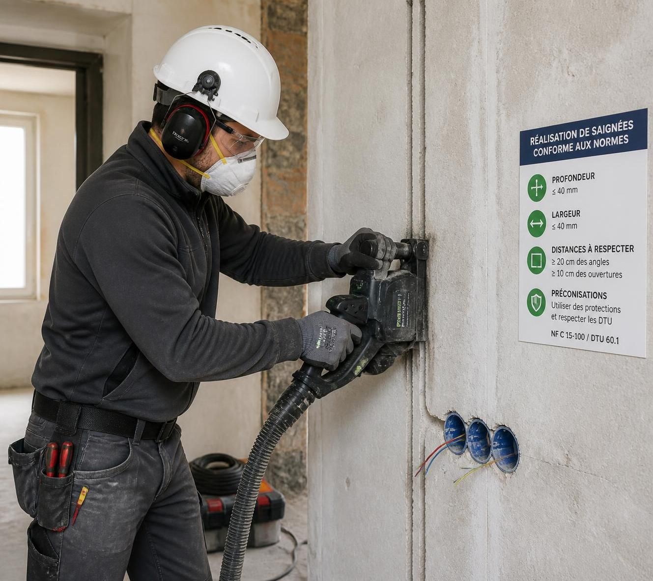 découvrez tout ce qu'il faut savoir sur la norme de la saignée électrique pour garantir une installation sécurisée et conforme aux réglementations en vigueur.