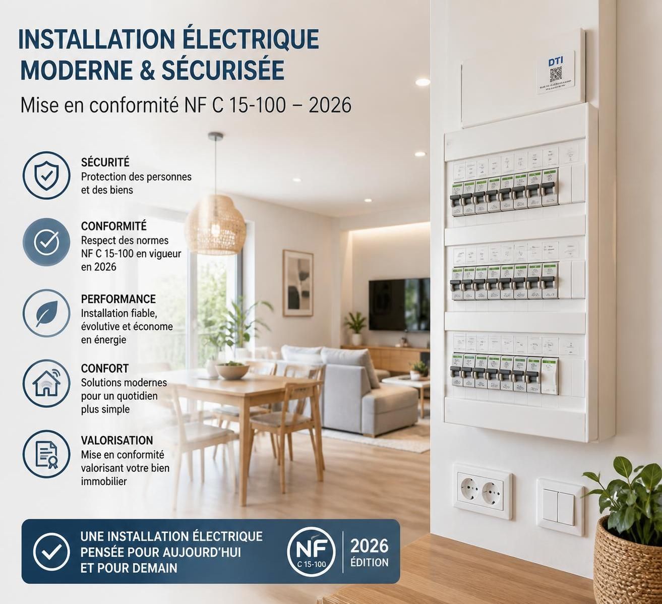 découvrez les normes à respecter en 2026 pour la hauteur des prises électriques afin d'assurer sécurité et conformité dans vos installations électriques.