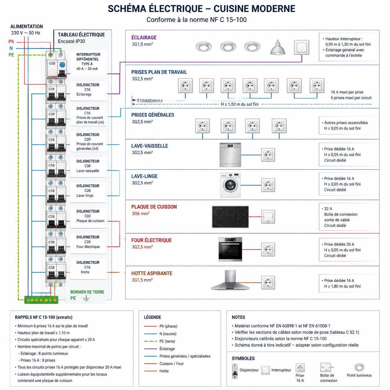 découvrez notre guide complet sur la norme électrique dans une cuisine pour garantir une installation sûre et conforme. conseils pratiques et règles essentielles pour prévenir les risques électriques.