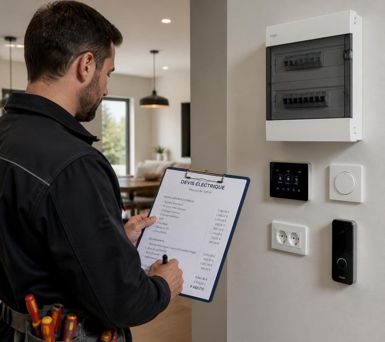 découvrez le coût estimé d’un devis électricité pour une maison de 100m² en 2026 et obtenez toutes les informations nécessaires pour planifier vos travaux électriques.