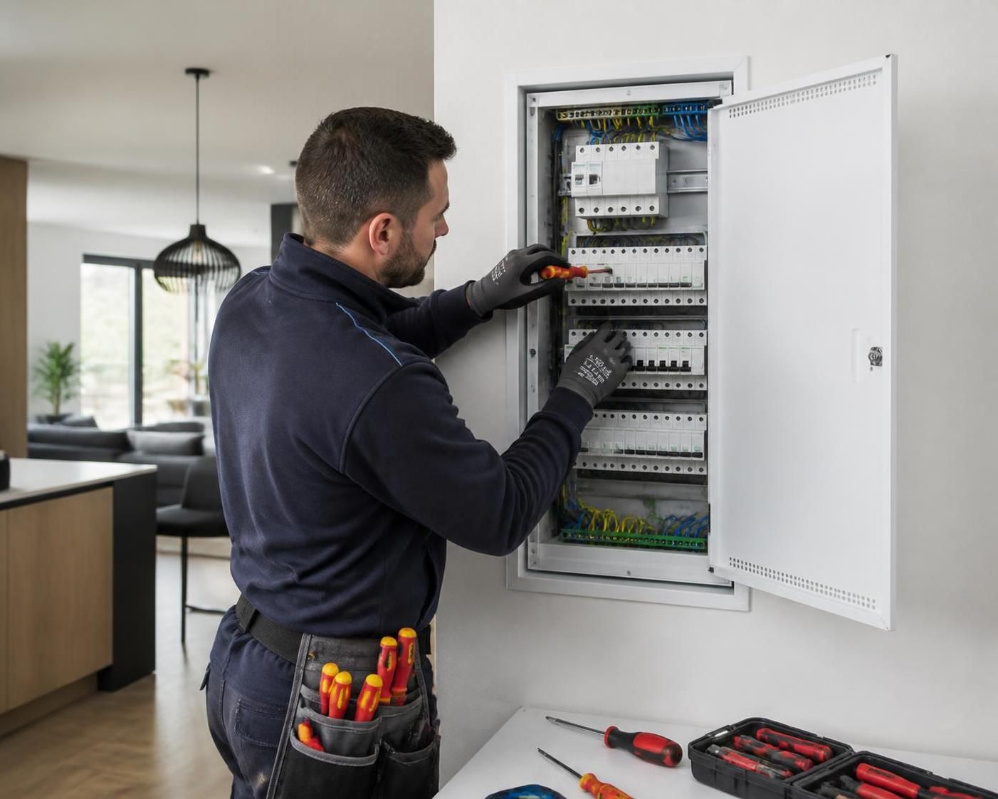 découvrez le prix moyen pour un changement de tableau électrique en 2026, les facteurs influençant le coût, et comment bien préparer votre projet électrique.
