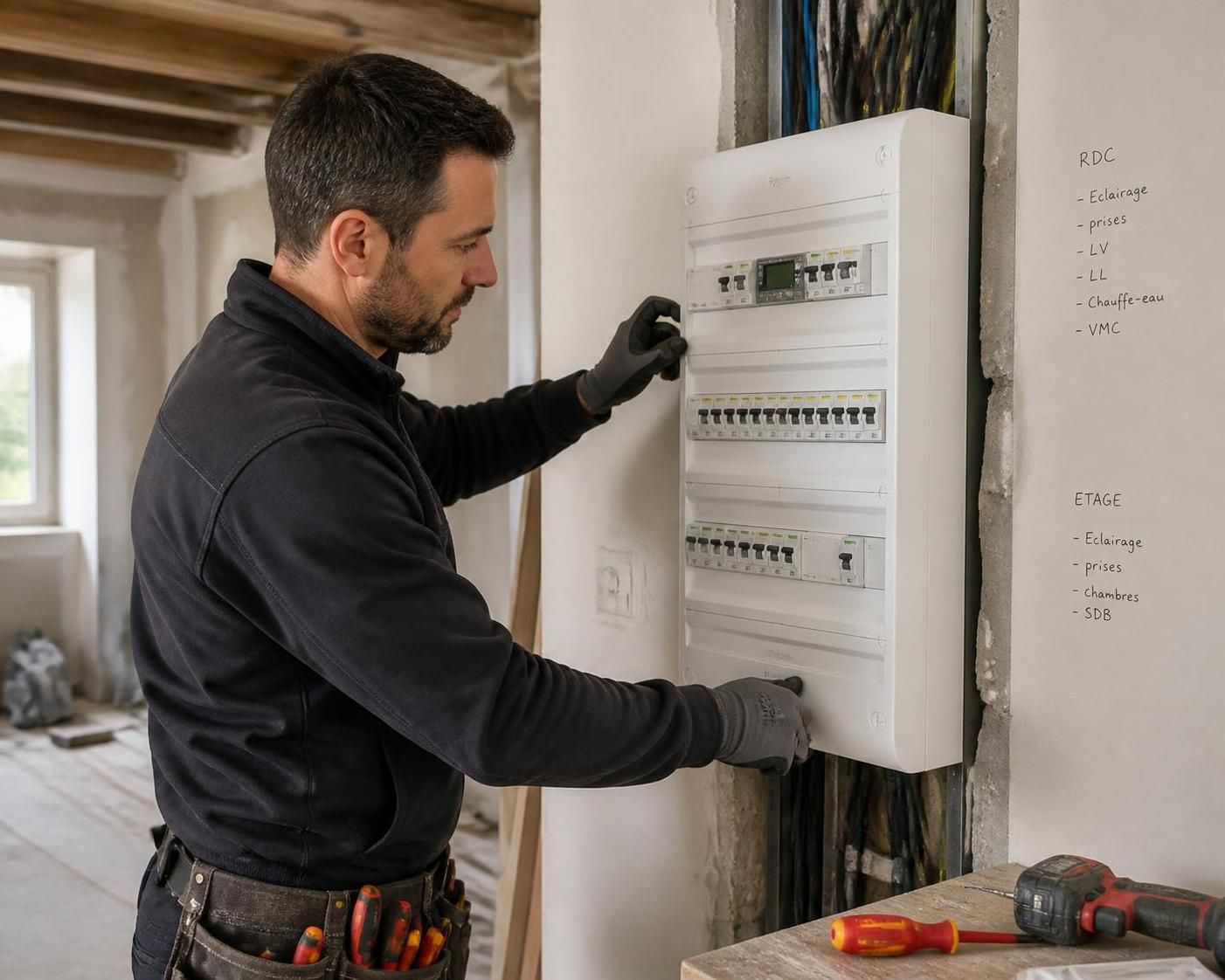 découvrez le prix estimatif pour une installation électrique complète dans une maison en 2026, avec les facteurs influençant les coûts et les conseils pour bien planifier votre projet.