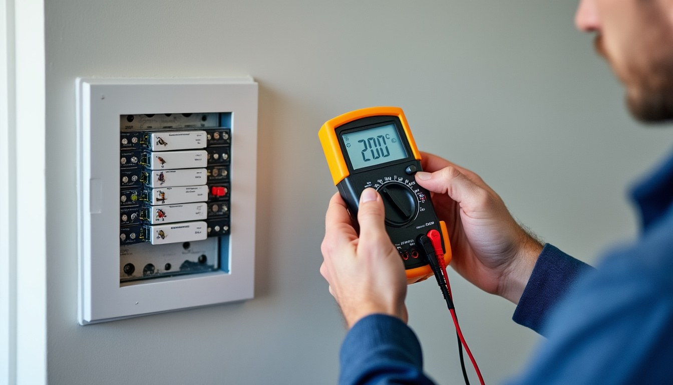 Diagnostic sécurité électrique avant intervention