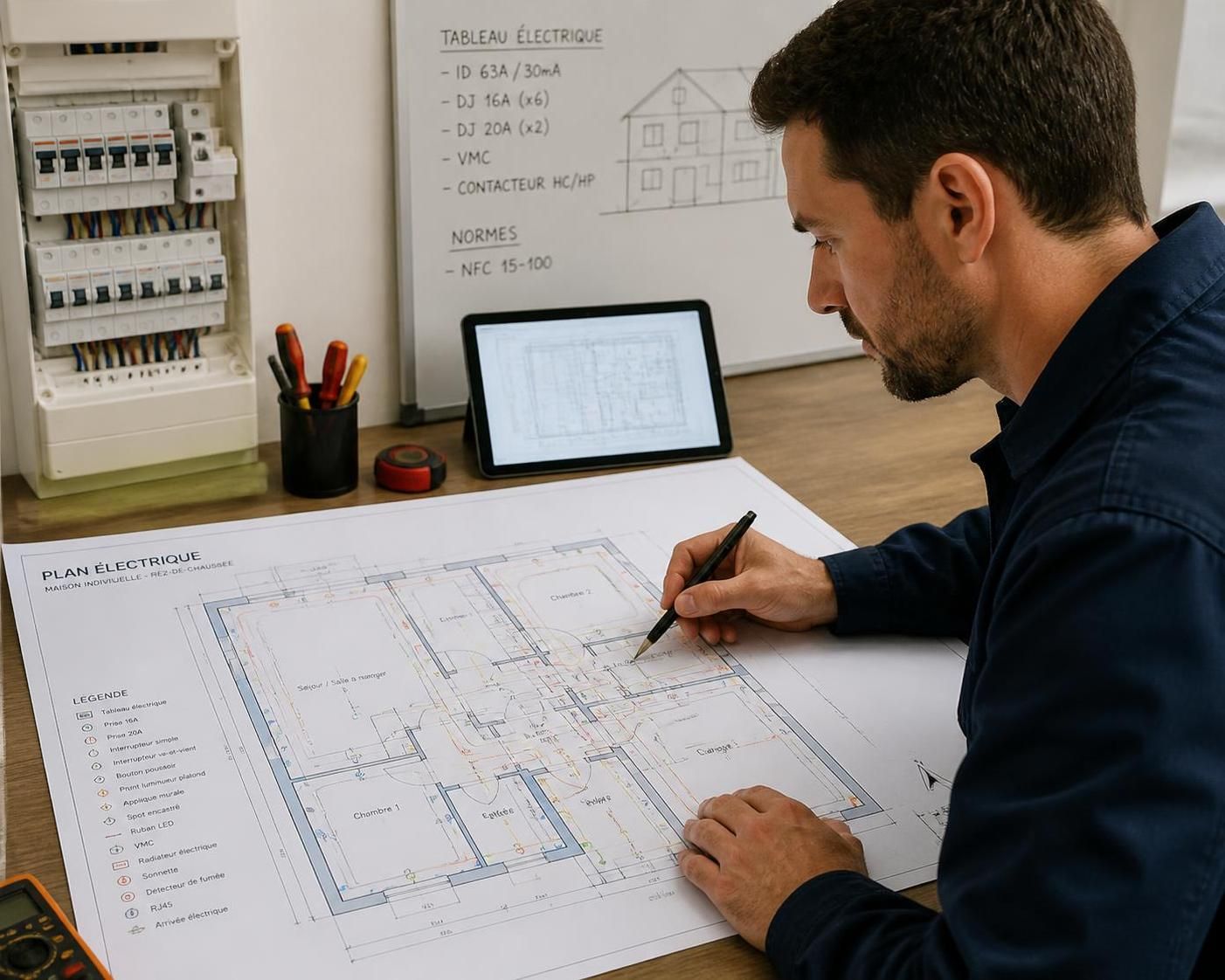 découvrez les étapes clés pour réussir le plan électrique de votre maison, de la conception à l'installation, afin d'assurer sécurité et efficacité énergétique.