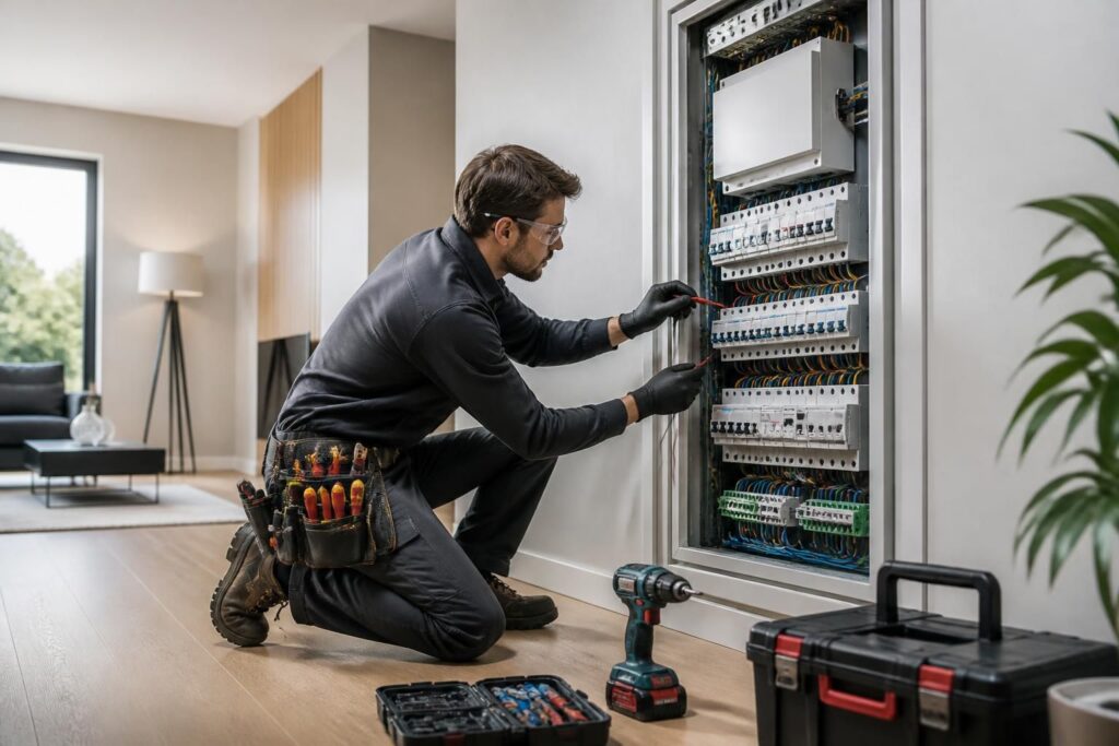 découvrez le coût estimé pour changer un tableau électrique en 2026, incluant les tarifs des professionnels et les facteurs influençant le prix.