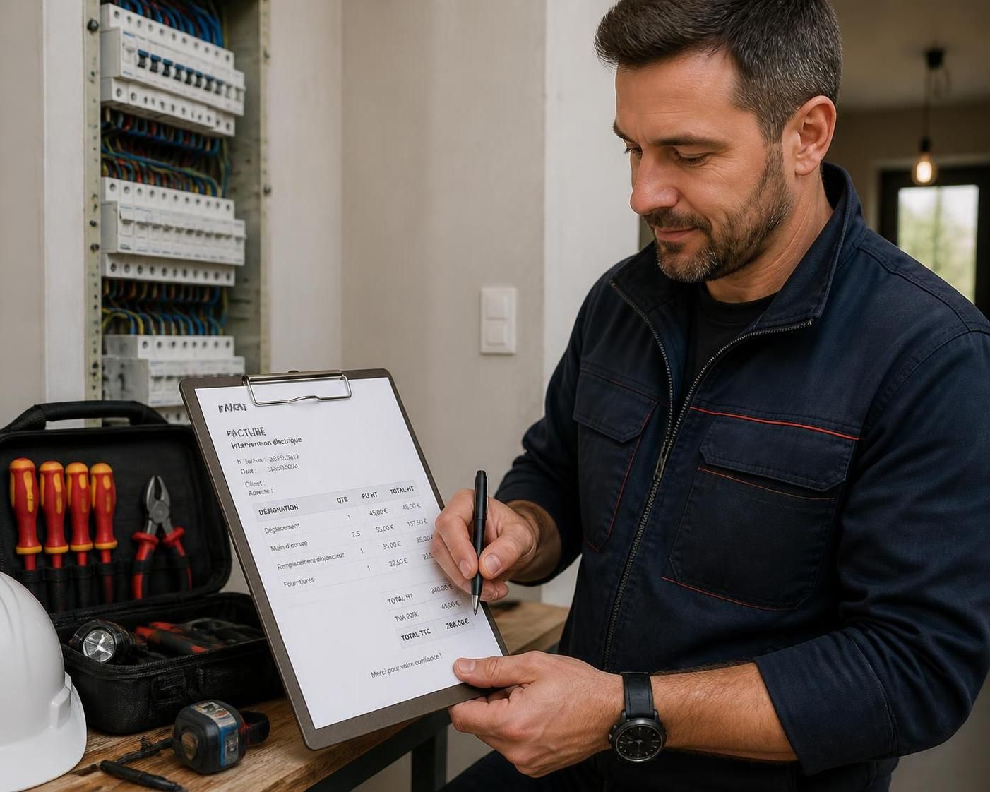 découvrez le tarif d'un électricien en 2026 et apprenez comment le calculer pour mieux planifier vos projets électriques.