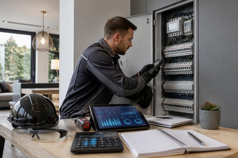découvrez les tarifs d'un électricien en 2026 et apprenez comment calculer le coût de vos travaux électriques pour mieux préparer votre budget.