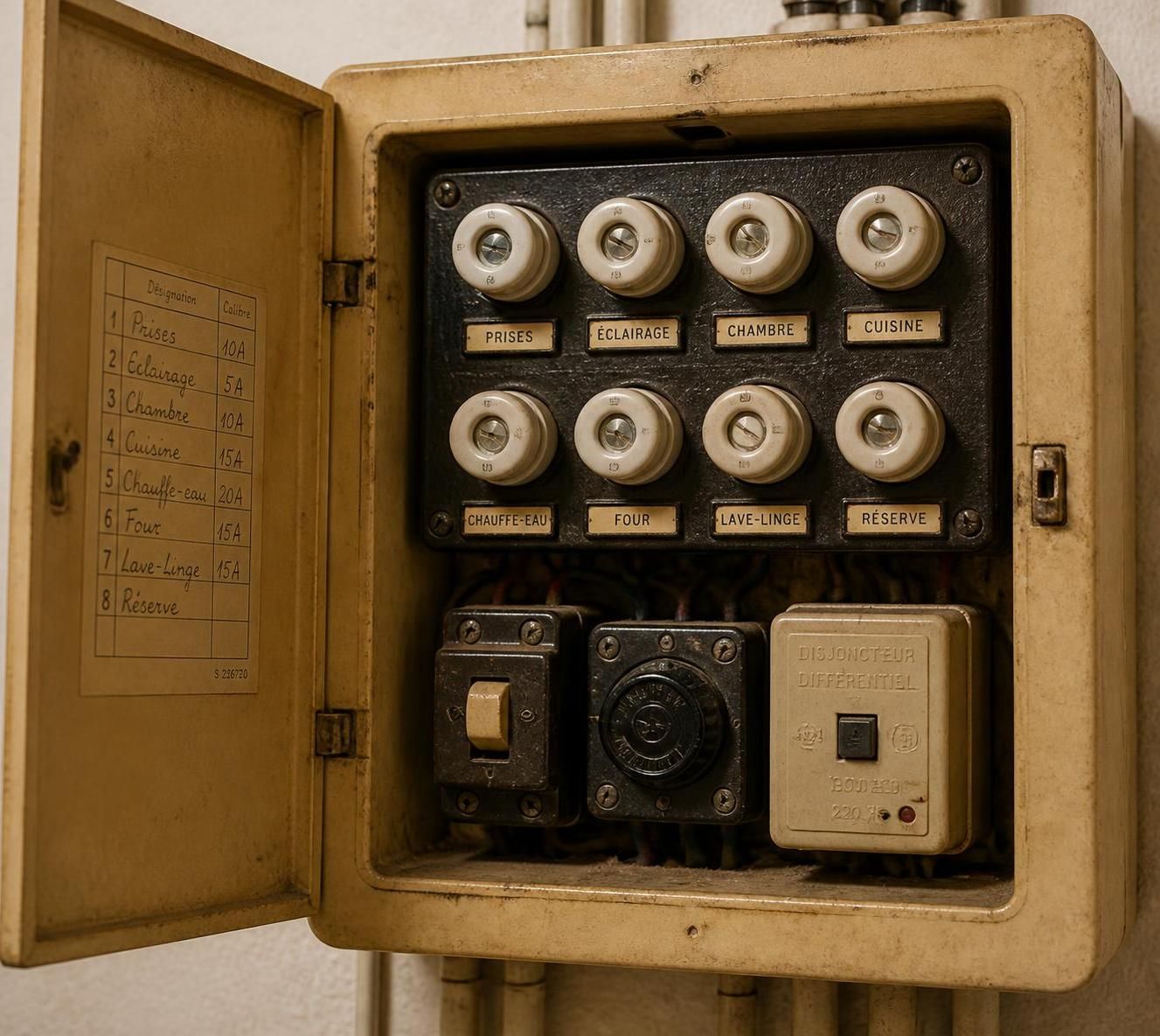 découvrez tout ce qu’il faut savoir sur le tableau électrique des années 1970 : fonctionnement, sécurité, normes et conseils de mise à jour pour garantir votre installation électrique.