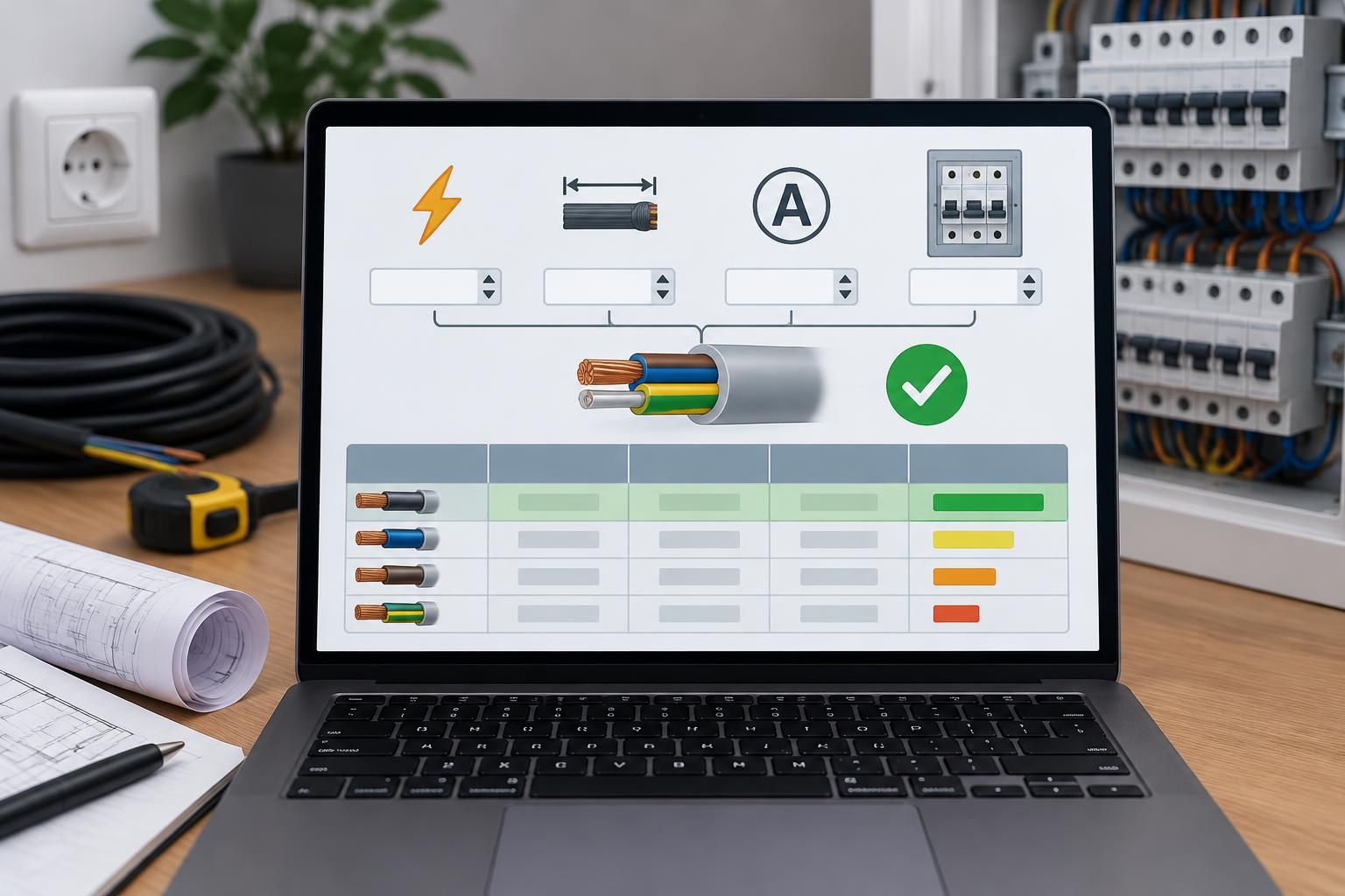 choisissez la bonne section de câble électrique selon la puissance, la longueur et l’intensité. utilisez notre calculateur pour un dimensionnement adapté et sécurisé.