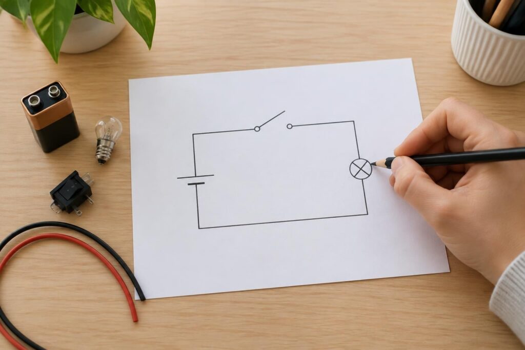 découvrez comment réaliser simplement le schéma d’un interrupteur électrique, avec les étapes essentielles pour comprendre son branchement.