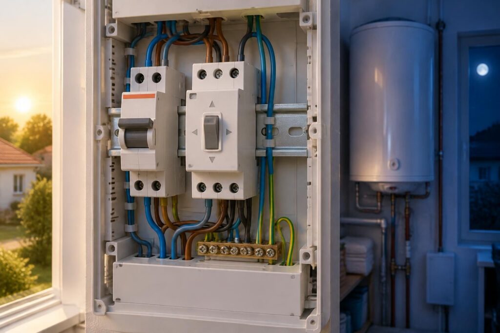 découvrez le fonctionnement du contacteur jour nuit, son branchement au tableau électrique et les réglages pour profiter des heures creuses.