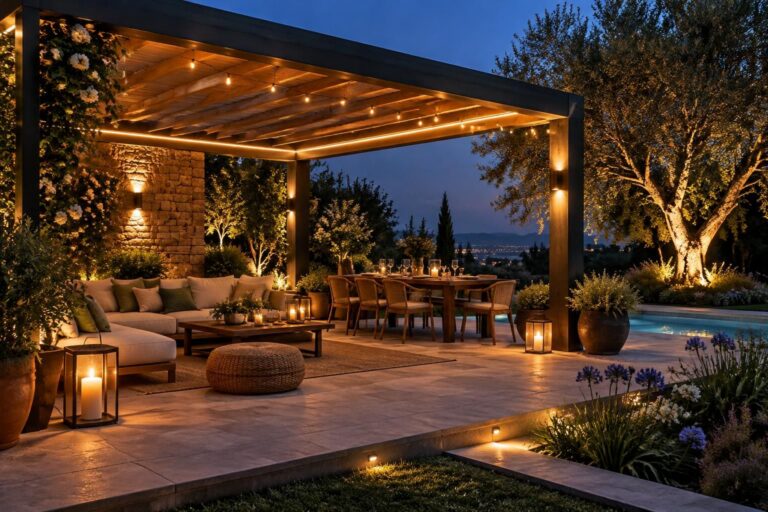découvrez des idées et conseils pour choisir l’éclairage extérieur de votre pergola et créer une ambiance chaleureuse, conviviale et adaptée à vos soirées.