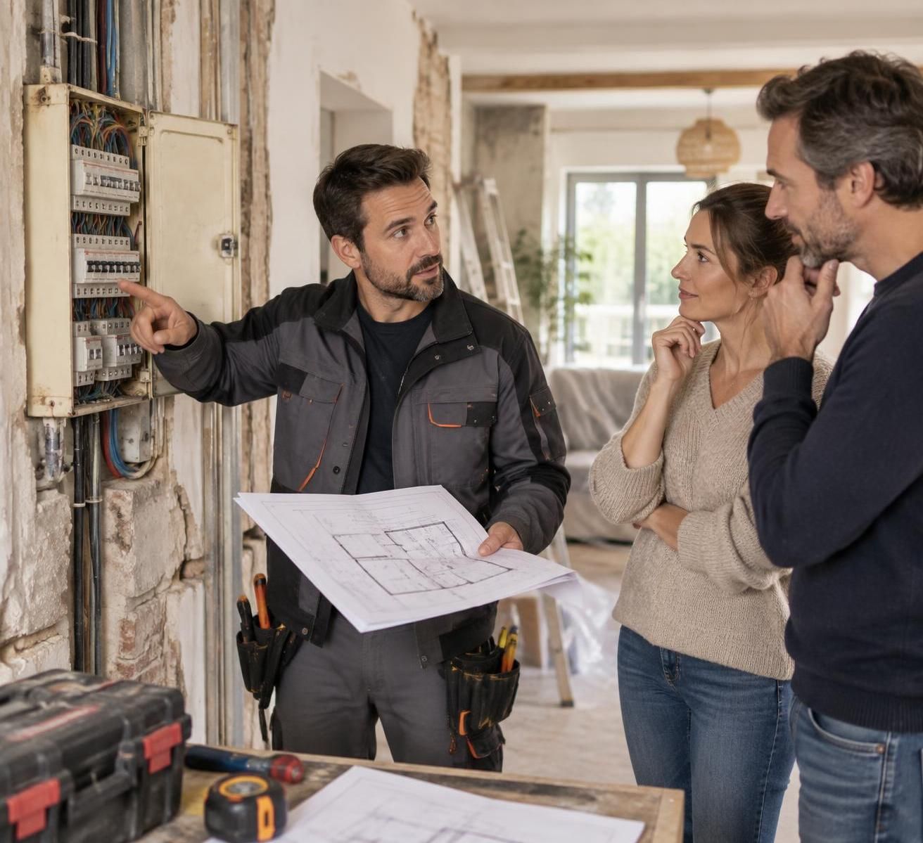 découvrez comment lire et comparer un devis d’électricité pour une maison de 100 m² : postes de coûts, équipements et points à vérifier.