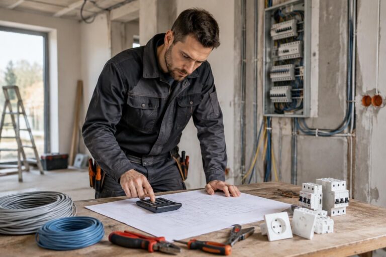 découvrez un exemple de devis électrique et apprenez à estimer le coût de vos travaux selon les postes, les matériaux et la main-d’œuvre.