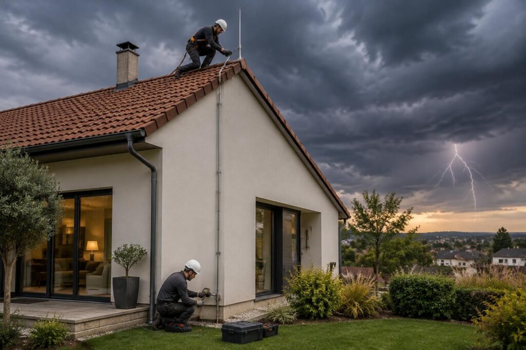 découvrez comment installer un paratonnerre sur une maison, son prix et la réglementation à respecter pour protéger efficacement votre logement.