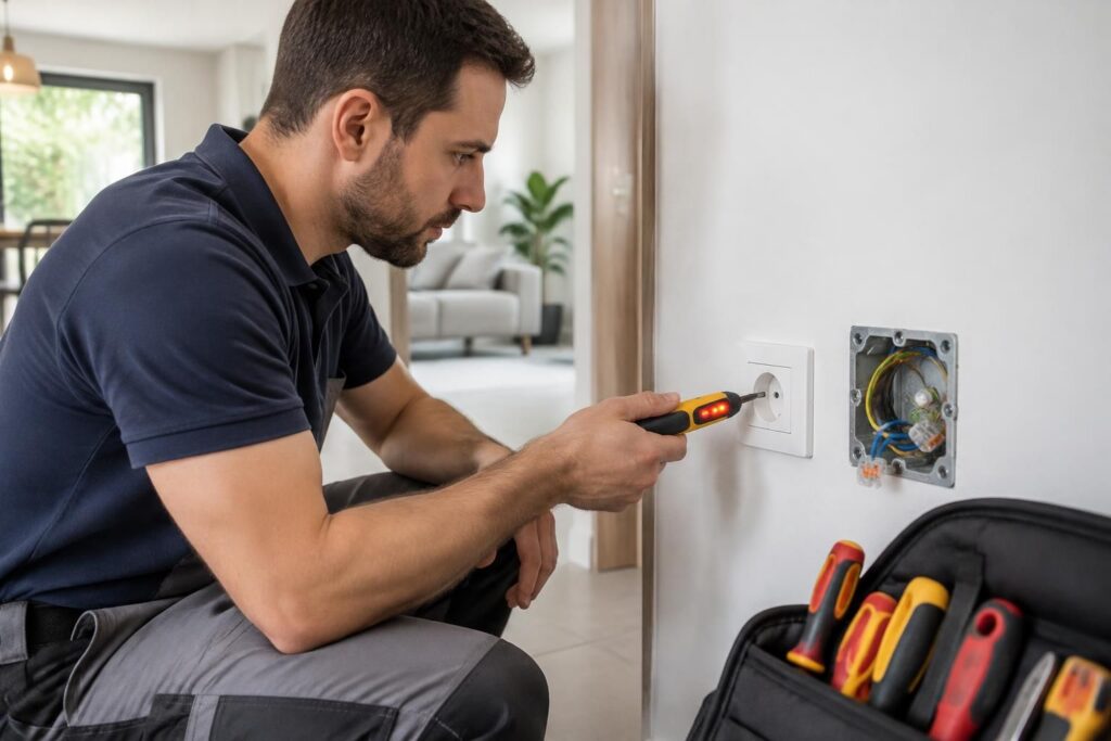 découvrez les normes électriques à respecter pour installer une prise en toute sécurité : hauteur, protections, circuits et conformité à la réglementation.