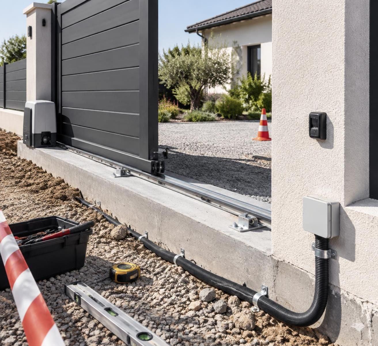 découvrez le prix d’un portail électrique coulissant selon les matériaux, les dimensions, la motorisation et le coût de la pose.