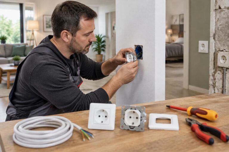 découvrez le prix d’une prise électrique, fourniture et pose comprises, ainsi que les facteurs qui influencent le coût des travaux.