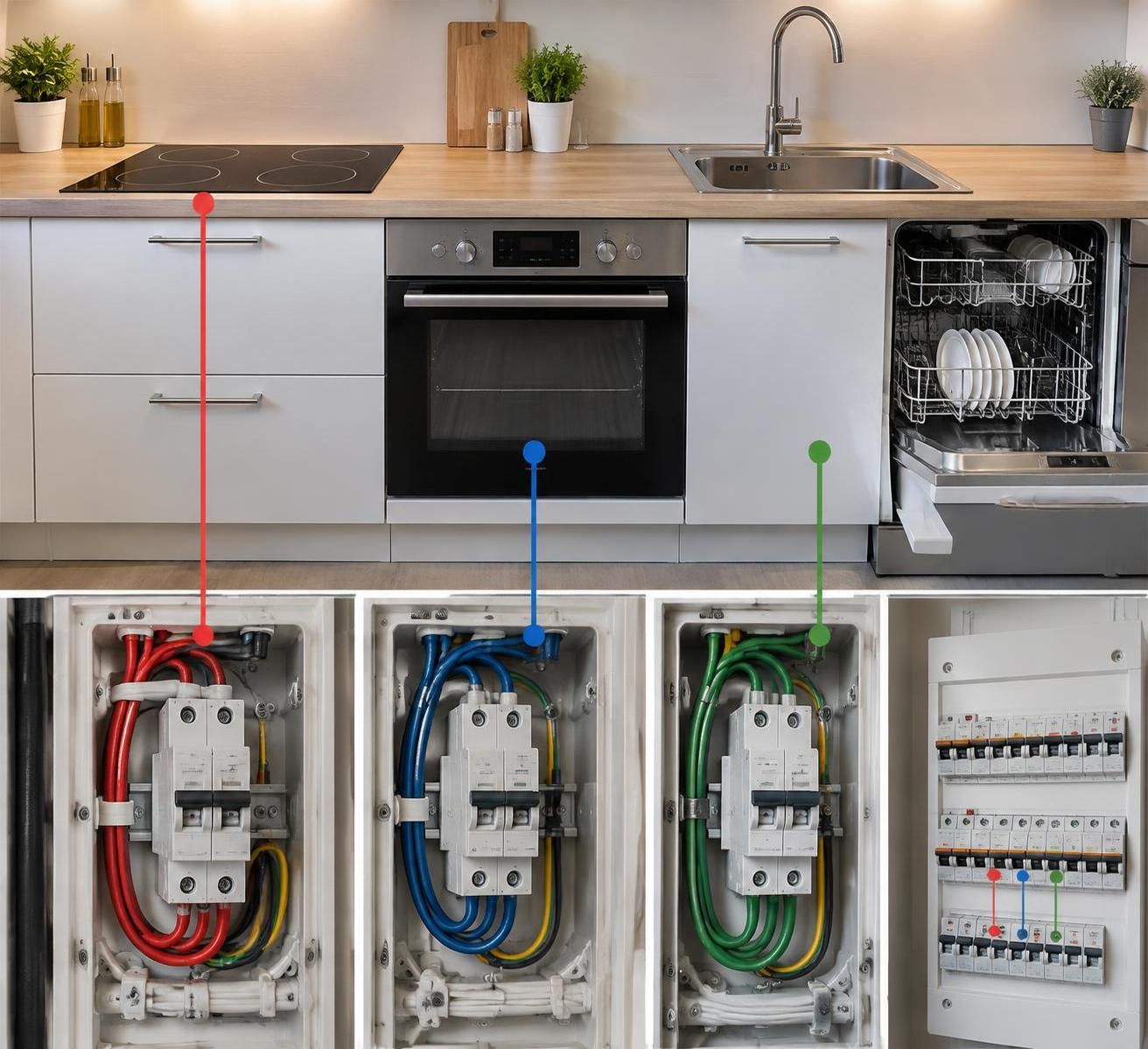 découvrez les règles de la norme électrique en cuisine en 2026 : prises, circuits spécialisés, distances et conseils pour une installation sécurisée.